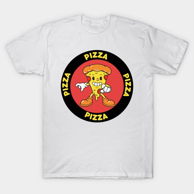 pizza slice T-Shirt by Thepurplepig